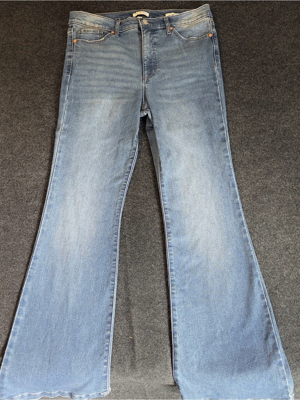 Sofia Jeans Melisa Bell Bottom Flare Jeans Women's 10 Short High Rise Stretch